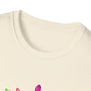 Neon Discovery 2:  Colorful Tie-Dye Splash Unisex Softstyle T-Shirt, Casual Tee, Summer Vibes, Festival Wear, Everyday Comfort, Gift Idea