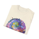 Dragonfly Destiny 2:  Colorful Tie-Dye Unisex T-Shirt, Boho Shirt, Casual Wear, Summer Style, Gift for Her, Festival Fashion, Spiritual Outfit