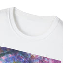 DRAGONFLY DESTINY: Fantasy inspired, Vibrant Tie-Dye T-Shirt, Unisex Softstyle Tee for Festivals, Summer Outings, Birthday Gifts, Casual Wear, Eco-Friendly Fashion