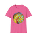 Habanero Helix 2:  Vibrant Tie-Dye Unisex T-Shirt, Retro Graphic Tee, Casual Wear, Unique Gift, Festival Fashion, Summer Apparel