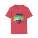 Sidewinder Showdown 2:  Vibrant Artistic Drip T-Shirt, Colorful Graphic Tee, Unisex Rainbow Shirt, Casual Wear, Gift for Art Lovers, Summer Fashion
