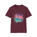 Momentum 2:  Colorful Abstract Unisex T-Shirt | Softstyle Tee for Casual Outings, Gifts, Festivals, Summer Vibes, Daily Wear