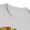 Synchronicity 2:  Colorful Tie-Dye Unisex T-Shirt, Boho Chic Tees, Summer Vibes Shirt, Festival Wear, Gift for Friends, Relaxed Fit Tops