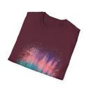 Momentum 2:  Colorful Abstract Unisex T-Shirt | Softstyle Tee for Casual Outings, Gifts, Festivals, Summer Vibes, Daily Wear