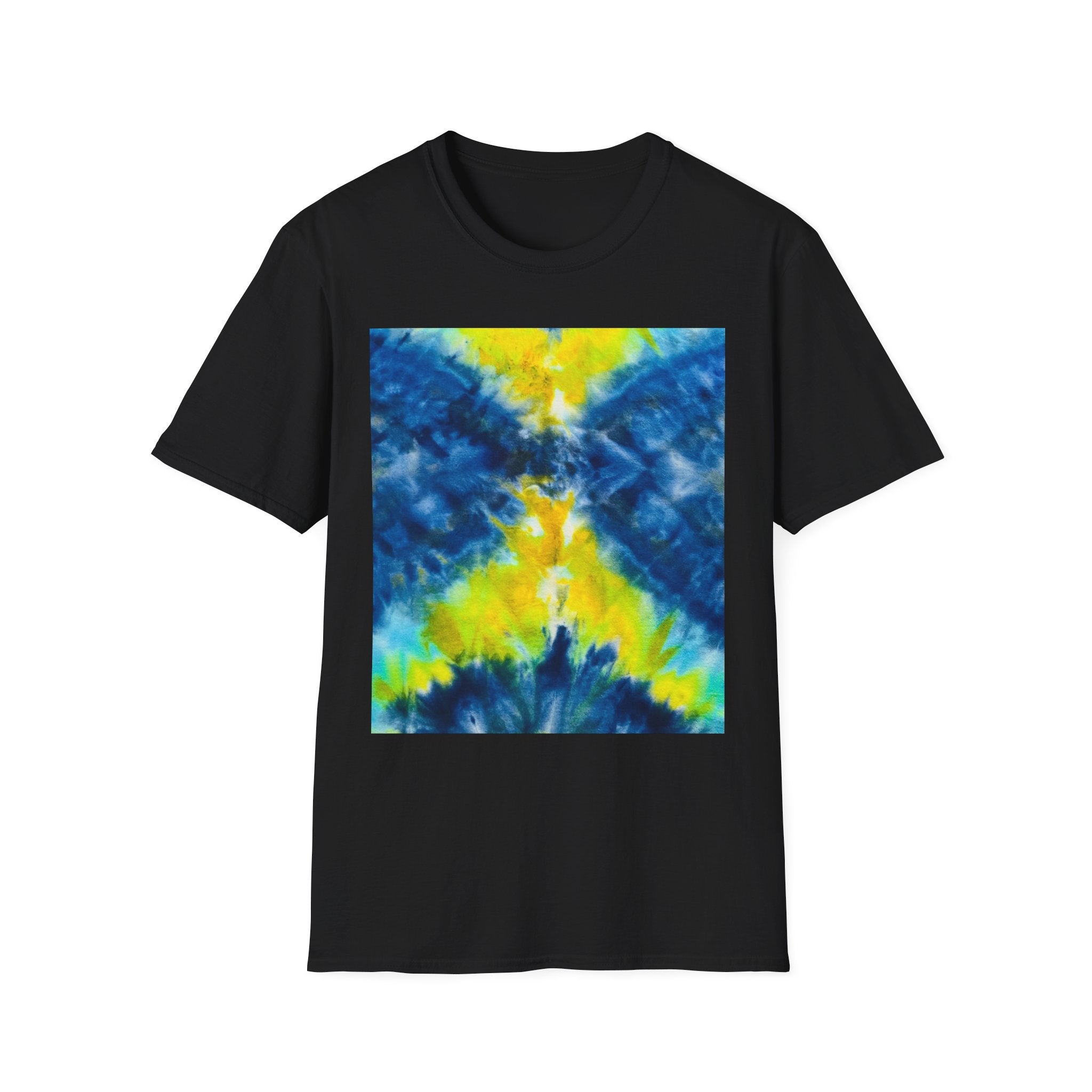 ZENITH: Excellence! Vibrant Tie-Dye Unisex Softstyle T-Shirt | Perfect for Summer Festivals, Beach Days, Casual Outfits, Gift for Friends, Men's and [...]