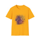 Amber Prerogative 2:  Colorful Splash Unisex Softstyle T-Shirt, Casual Wear, Gift for Art Lovers, Summer Fashion, Vibrant Graphic Tee