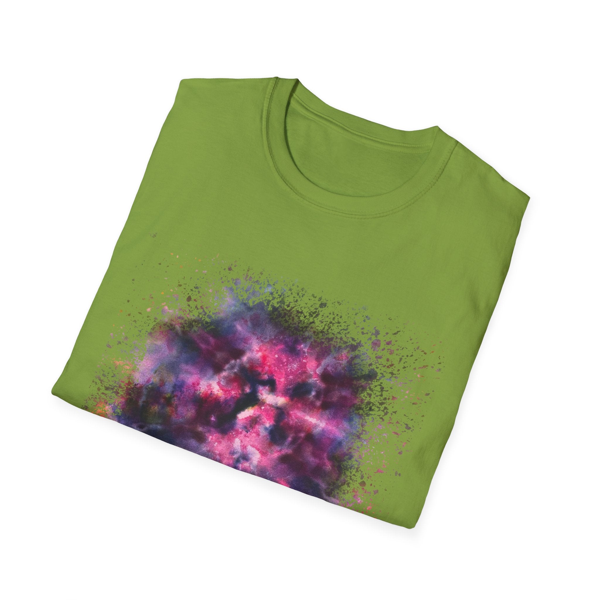 Sundance Citation 2: Galactic Drip Splash Unisex T-Shirt - Cosmic Art Tee, Graphic Shirt for Space Lovers, Gift for Astronomy Fans, Unique Trendy Apparel