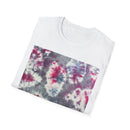 CRITTER: "under the microscope" look, Vibrant Tie-Dye Unisex T-Shirt, Boho Chic Tee, Festival Wear, Summer Essentials, Gift for Friends, Relaxed Casual Style