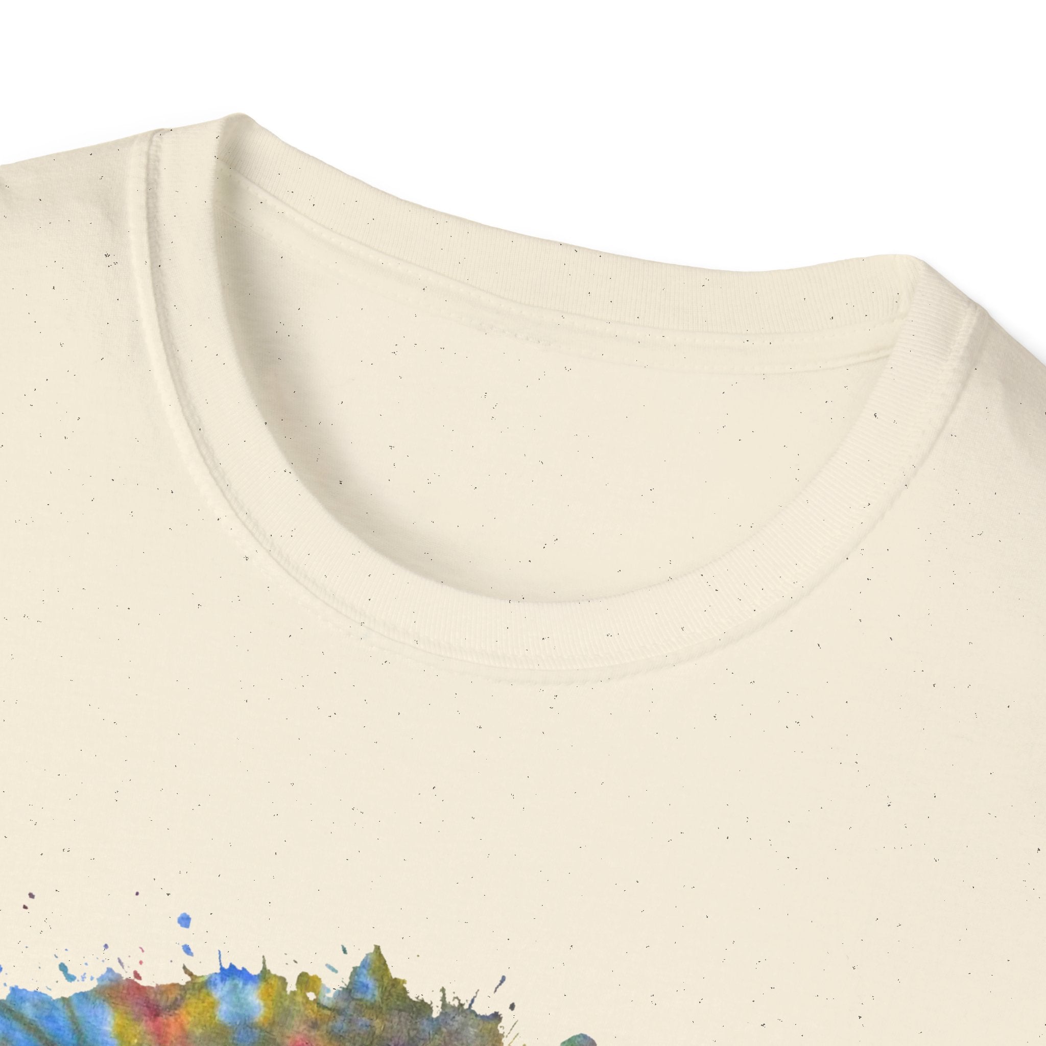 Watermelon Krush 2:  Colorful Spiral Tie-Dye Unisex Softstyle T-Shirt, Summer Vibes Shirt, Festival Apparel, Gift for Her, Boho Fashion