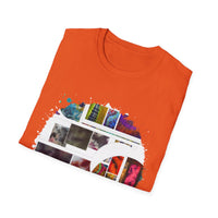 The Dilemma 2:  Colorful Collage Unisex Softstyle T-Shirt - Vibrant Art Tee, Casual Wear, Unique Gift, Graphic Tee, Everyday Essentials, Trendy Fashion