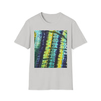 ALLIGATOR ALLEY: Reptile inspired, Vibrant Tie-Dye Unisex T-Shirt, Boho Style Tee, Summer Outfit, Festival Wear, Gift for Her, Unique Graphic Shirt