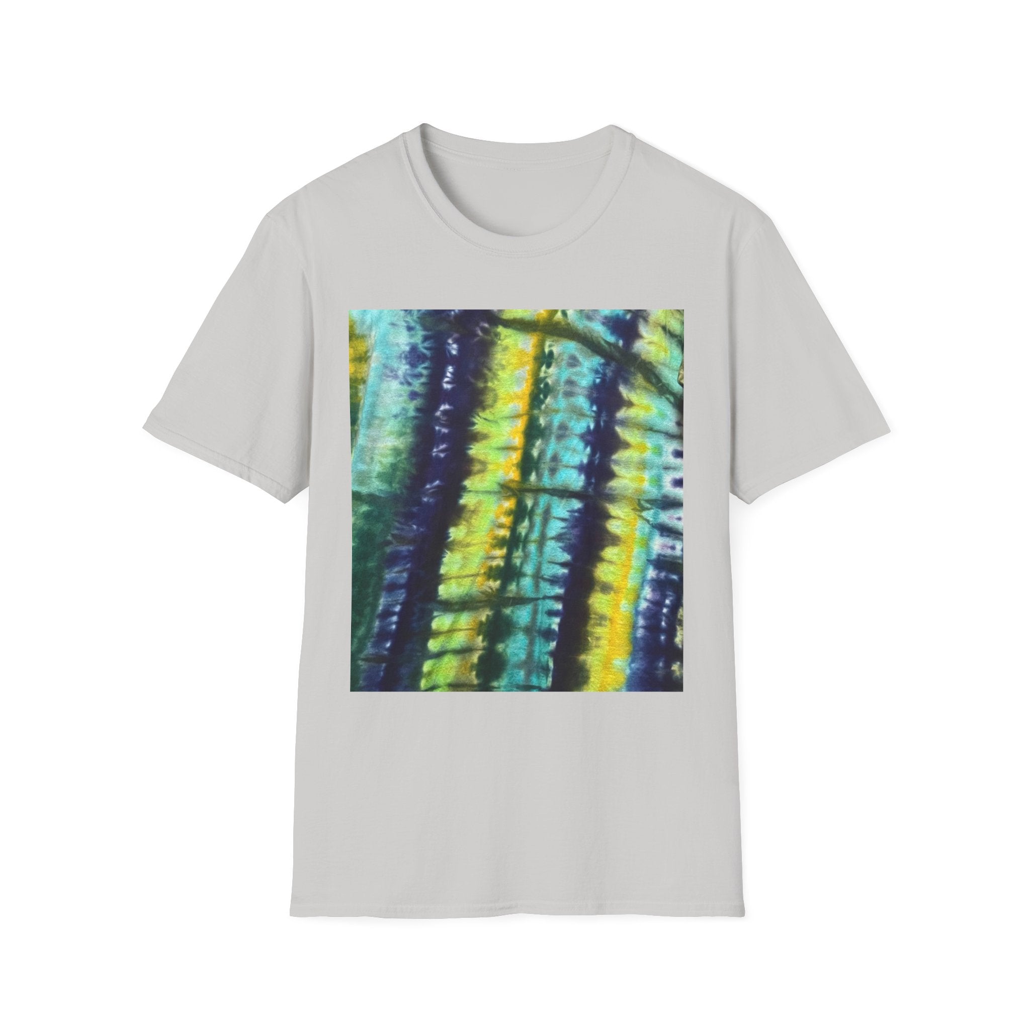 ALLIGATOR ALLEY: Reptile inspired, Vibrant Tie-Dye Unisex T-Shirt, Boho Style Tee, Summer Outfit, Festival Wear, Gift for Her, Unique Graphic Shirt