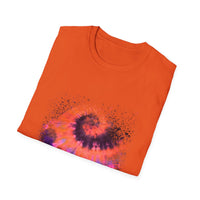 Indigo Odyssey 2:  Vibrant Tie-Dye Unisex T-Shirt | Soft Stylish Tee for Festivals, Casual Wear, Gifts, Summer Events, Parties