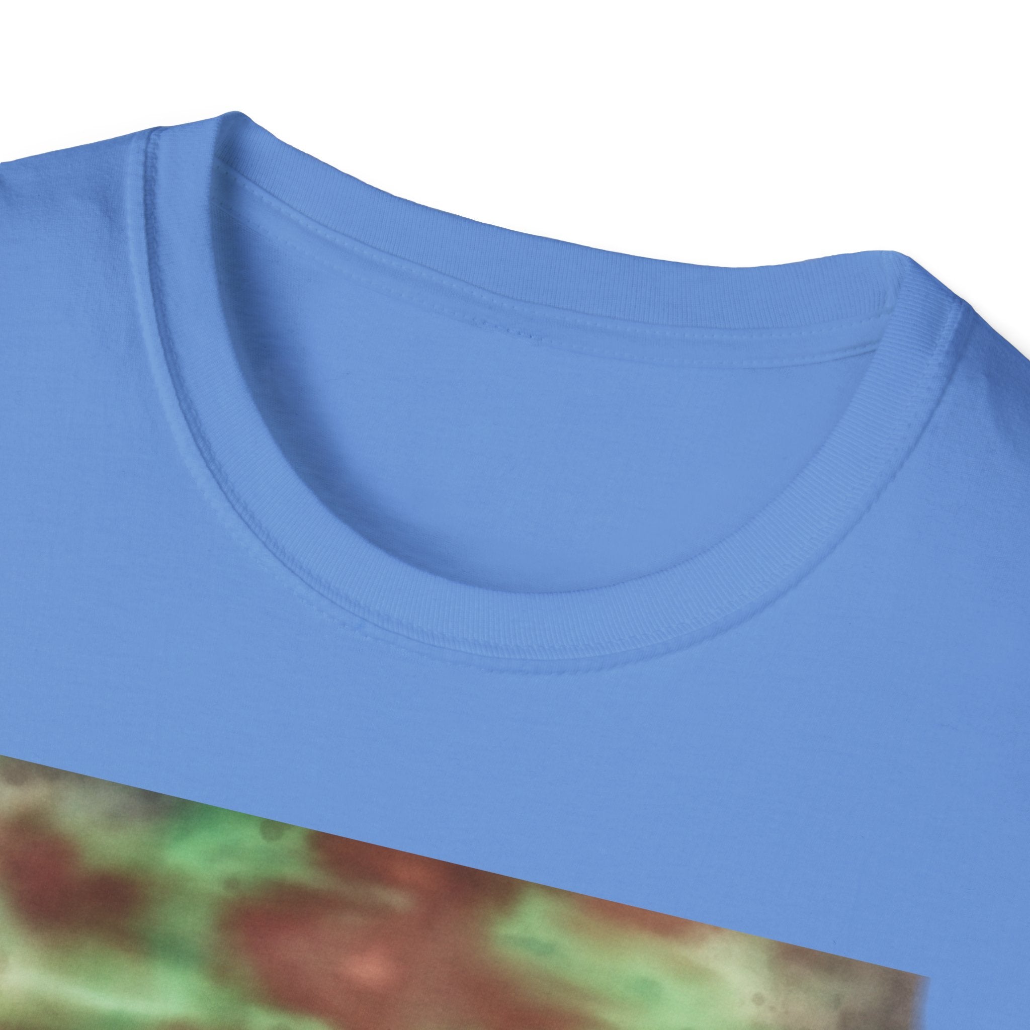 AUTUMN INFUSION: Unisex Monet Tie-Dye Art T-Shirt, Relaxed Comfy Tee, Boho Style Shirt, Perfect Gift for Art Lovers, Festival Wear, Casual Everyday Clothing