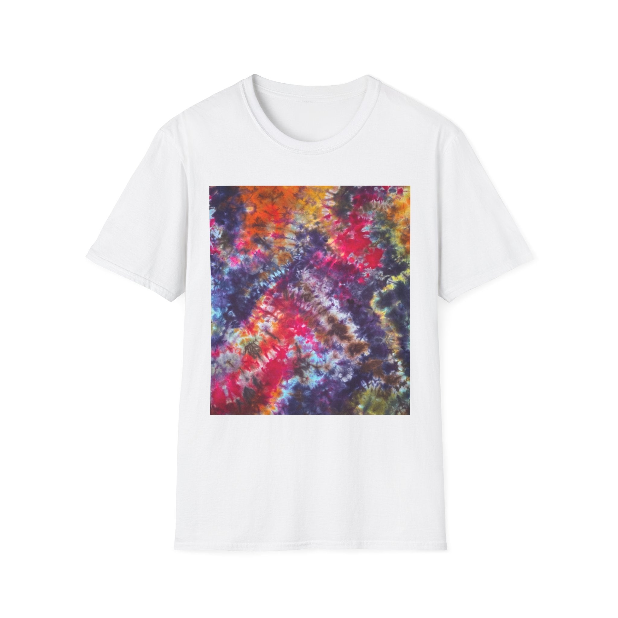 FIFTH DIMENSION: Galaxy style, Vibrant Tie-Dye Unisex T-Shirt - Perfect for Summer Festivals, Casual Outfits, Gifts, Beach Days, and Relaxed Vibes