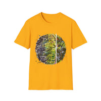 Blueberry Bliss 2:  Nature-Inspired Unisex Softstyle T-Shirt, Graphic Tee, Eco-Friendly Apparel, Earthy Vibe Shirt, Casual Wear, Nature Lover Gift