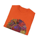 FORTUNE: Colorful, splat style, Bohemian tie dye collage, Unisex T-Shirt, Tie-Dye Vibe Shirt, Festival Wear, Summer Style, Gift for Her/Him