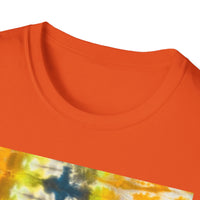 JACOBS LADDER: Bohemian Tie-Dye Unisex T-Shirt, Vibrant Summer Tee, Festival Apparel, Casual Wear, Unique Gift Idea for Friends