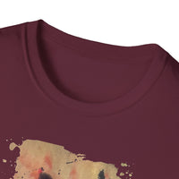 Peace 2:  Peaceful Graffiti Unisex T-Shirt, Comfortable Tee, Artistic Shirt, Urban Fashion, Gift for Music Lovers, Relaxed Style