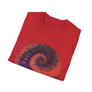 Powerball Bliss 2:  Whimsical Watercolor Spiral T-Shirt, Unisex Tee, Artistic Apparel, Casual Wear, Gift for Art Lovers, Unique Festival Outfit