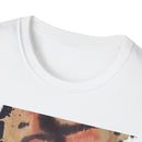 PEACE: Graffiti Tie Dye Unisex Softstyle T-Shirt, Casual Graphic Tee, Streetwear Shirt, Gift for Peace Lovers, Trendy Everyday Wear