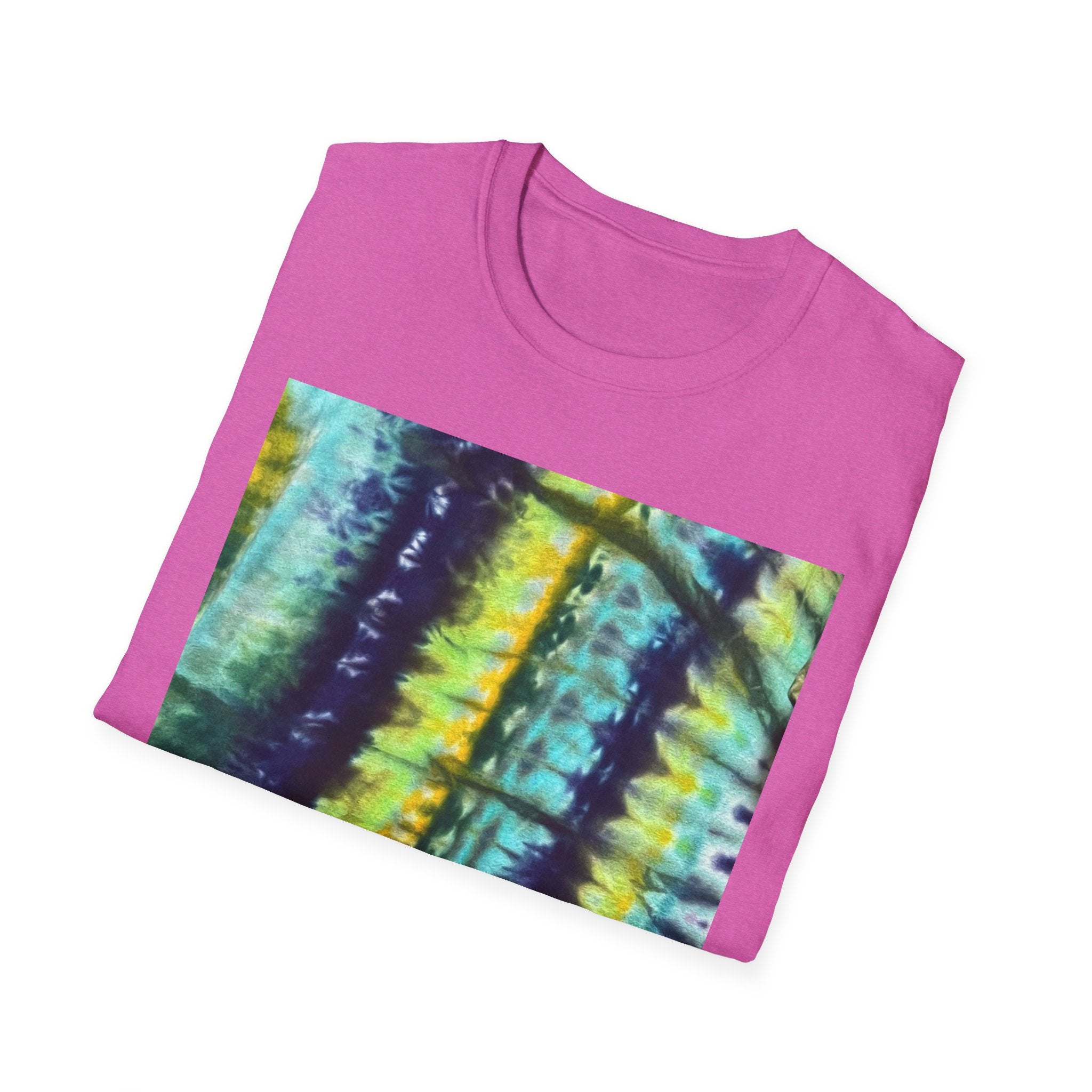 ALLIGATOR ALLEY: Reptile inspired, Vibrant Tie-Dye Unisex T-Shirt, Boho Style Tee, Summer Outfit, Festival Wear, Gift for Her, Unique Graphic Shirt
