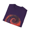 Powerball Bliss 2:  Whimsical Watercolor Spiral T-Shirt, Unisex Tee, Artistic Apparel, Casual Wear, Gift for Art Lovers, Unique Festival Outfit