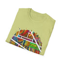 San Mateo Magic 2:  Vibrant Artistic Unisex T-Shirt, Colorful Graphic Tee, Trendy Casual Shirt, Unique Gift for Art Lovers, Summer Essential