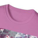 CRITTER: "under the microscope" look, Vibrant Tie-Dye Unisex T-Shirt, Boho Chic Tee, Festival Wear, Summer Essentials, Gift for Friends, Relaxed Casual Style