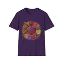 FORTUNE: Colorful, splat style, Bohemian tie dye collage, Unisex T-Shirt, Tie-Dye Vibe Shirt, Festival Wear, Summer Style, Gift for Her/Him