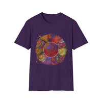 FORTUNE: Colorful, splat style, Bohemian tie dye collage, Unisex T-Shirt, Tie-Dye Vibe Shirt, Festival Wear, Summer Style, Gift for Her/Him