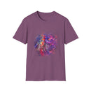 Bombay Blitz 2:  Vibrant Abstract Art T-Shirt | Unisex Softstyle Tee, Colorful Graphic Shirt, Trendy Casual Wear, Unique Gift for Art Lovers