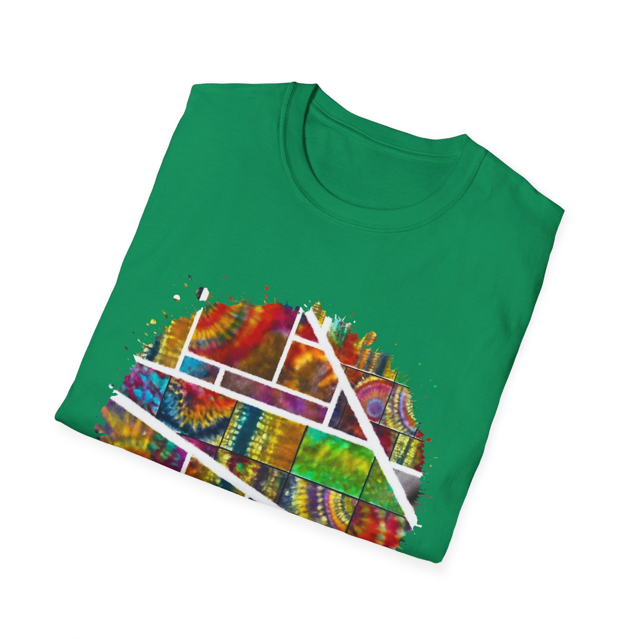 San Mateo Magic 2:  Vibrant Artistic Unisex T-Shirt, Colorful Graphic Tee, Trendy Casual Shirt, Unique Gift for Art Lovers, Summer Essential
