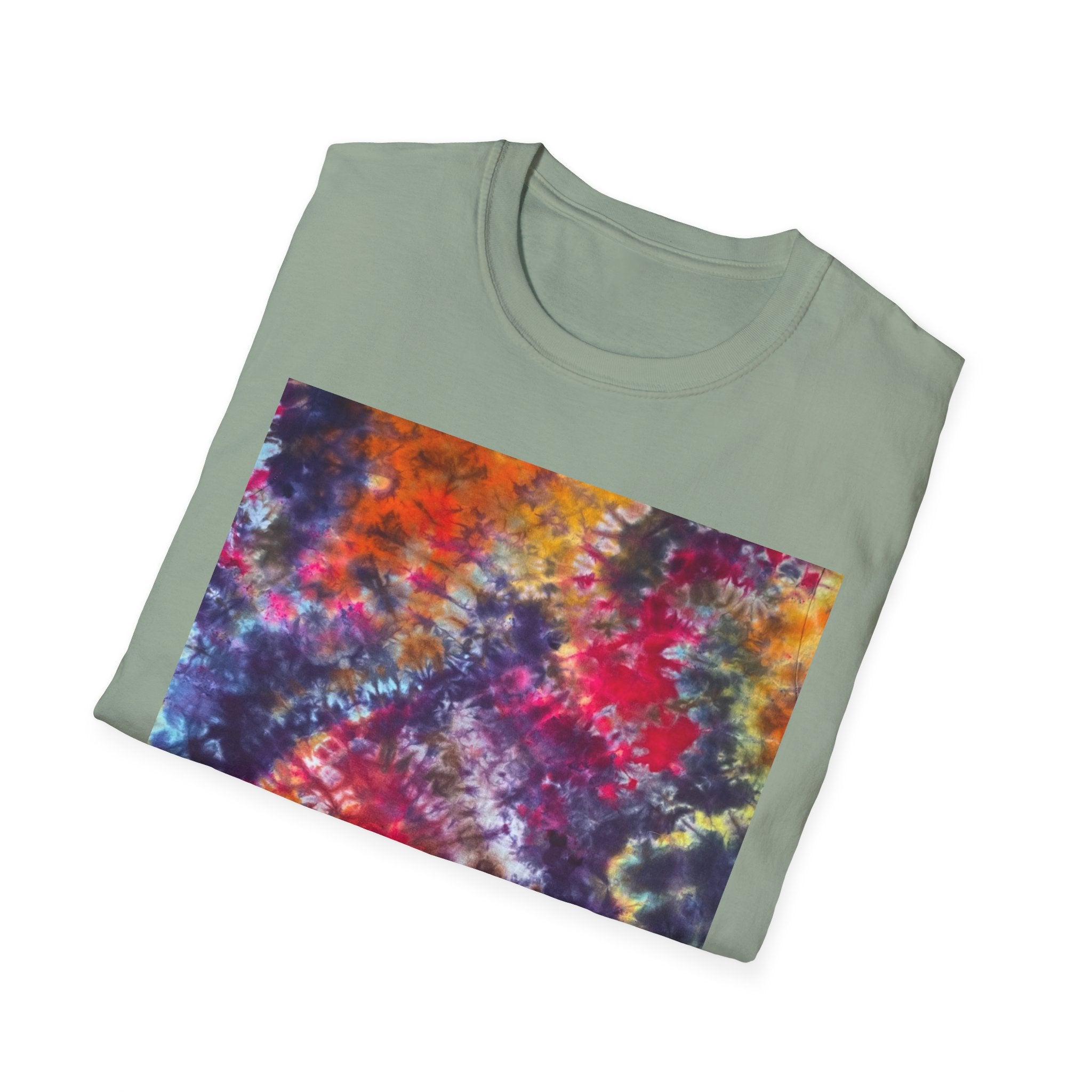 FIFTH DIMENSION: Galaxy style, Vibrant Tie-Dye Unisex T-Shirt - Perfect for Summer Festivals, Casual Outfits, Gifts, Beach Days, and Relaxed Vibes