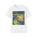 HAWAIIAN HERO: Smash style, mini-swirl tie dye,  Colorful, Unisex Softstyle T-Shirt, Bohemian Tee, Summer Vibe Shirt, Festival Outfit, Casual Wear, Gift Idea