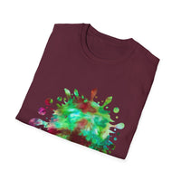Autumn Infusion 2:  Vibrant Splash T-Shirt - Artsy Graphic Tee for Creatives, Casual Wear, Unique Gift, Summer Style, Colorful Fashion