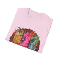 Firestone 2:  Vibrant Tie-Dye Unisex T-Shirt, Colorful Casual Tee, Summer Festival Shirt, Gift for Friends, Boho Style Apparel