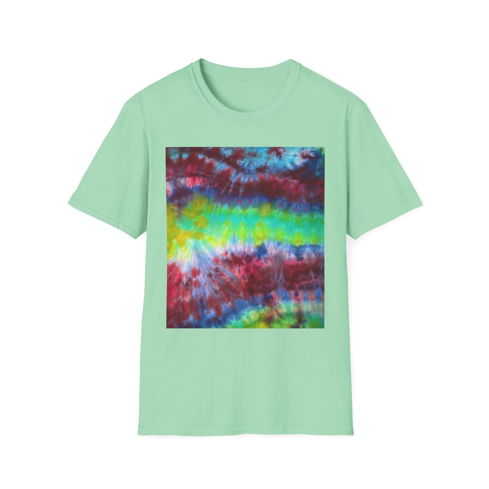 SIDEWINDER: Wave style, Vibrant Tie-Dye Unisex T-Shirt | Summer Vibes, Casual Wear, Gift for Friends, Festival Apparel, Beach Day Top