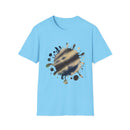 Variance 2:  Splash Art Unisex Softstyle T-Shirt | Creative Casual Tee for Art Lovers, Unique Gift for Birthdays, Art Parties, Everyday Wear