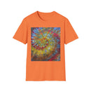 WATERMELON KRUSH: Trendy and Colorful Tie-Dye Unisex T-Shirt, Casual Wear, Summer Vibes, Festival Clothing, Eco-Friendly Fashion, Gift for Friends