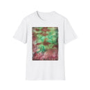 AUTUMN INFUSION: Unisex Monet Tie-Dye Art T-Shirt, Relaxed Comfy Tee, Boho Style Shirt, Perfect Gift for Art Lovers, Festival Wear, Casual Everyday Clothing