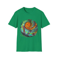 Whiplash 2:  Vibrant Spiral Tie-Dye Unisex T-Shirt, Soft Tee, Colorful Casual Tee, Summer Style shirt, Eco-friendly Gift, Festival Wear