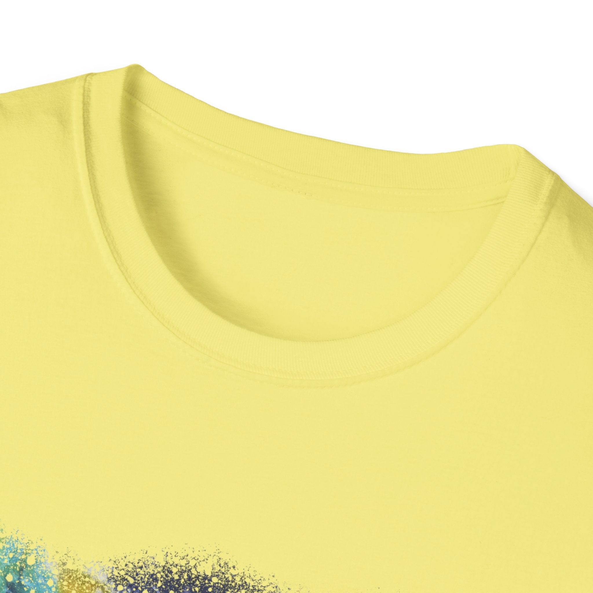 INFLECTION POINT: Monet style Colorful Tie-Dye Unisex Softstyle T-Shirt, Casual Wear, Festival Outfit, Art-Inspired, Everyday Fashion, Gift for Art Lovers