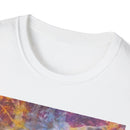 RASPBERRY SORBET:  Splat style, Galactic Vibe Unisex Softstyle T-Shirt | Space Art Tee, Cosmic Shirt, Gift for Astronomers, Unique Spacewear, Casual Wear