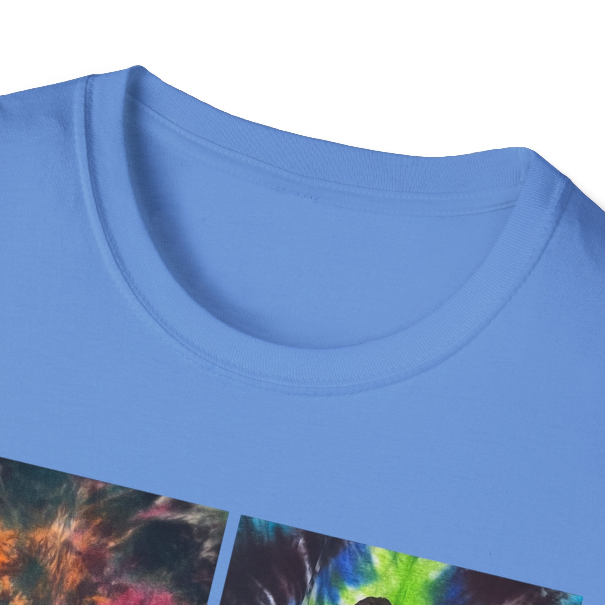 THE VICEROY: Unisex Tie-Dye collage T-Shirt, Vibrant Fashion Tee, Summer Wardrobe Essential, Festival Wear, Gift for Creative Souls, Casual Everyday Tee