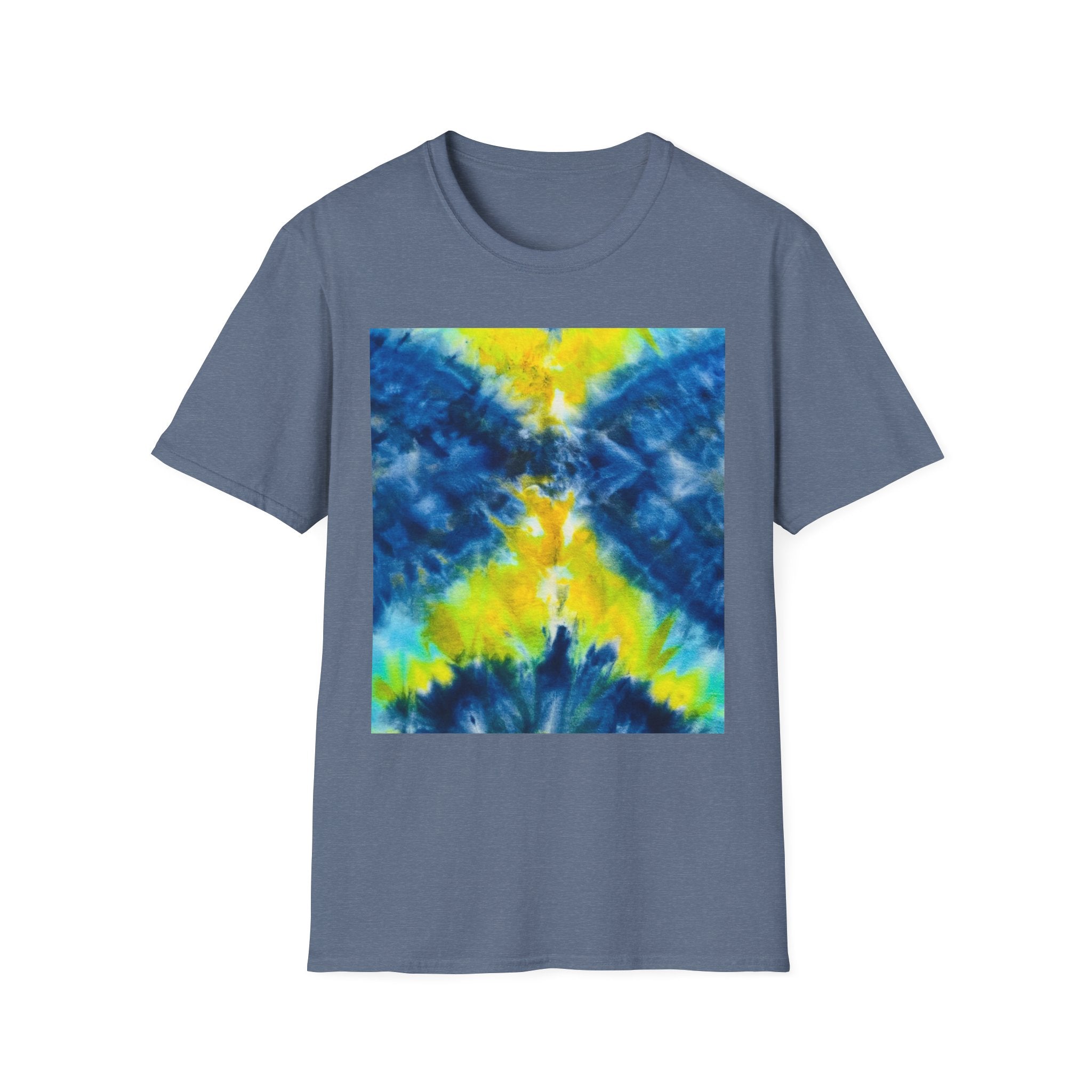 ZENITH: Excellence! Vibrant Tie-Dye Unisex Softstyle T-Shirt | Perfect for Summer Festivals, Beach Days, Casual Outfits, Gift for Friends, Men's and [...]