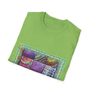 AMBROSIA: Dream inspired tie dye collage,  Softstyle T-Shirt