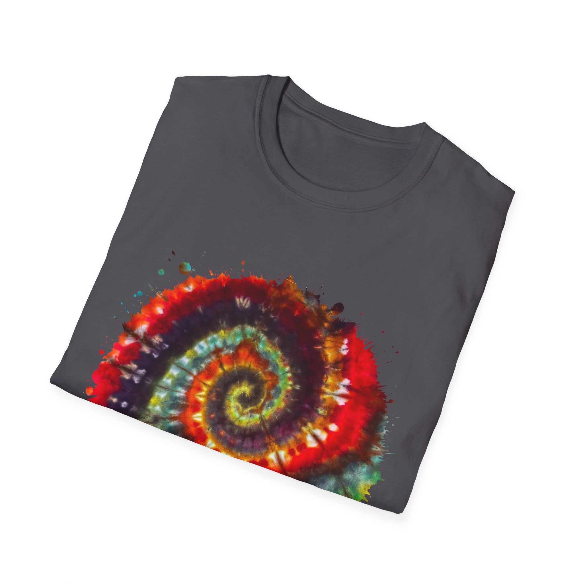 Chartreuse Legend 2:  Colorful Tie-Dye Unisex Softstyle T-Shirt | Music Festival Wear, Casual Summer Shirt, Boho Style Tee, Gift for Him/Her, Vibrant Spiral [...]
