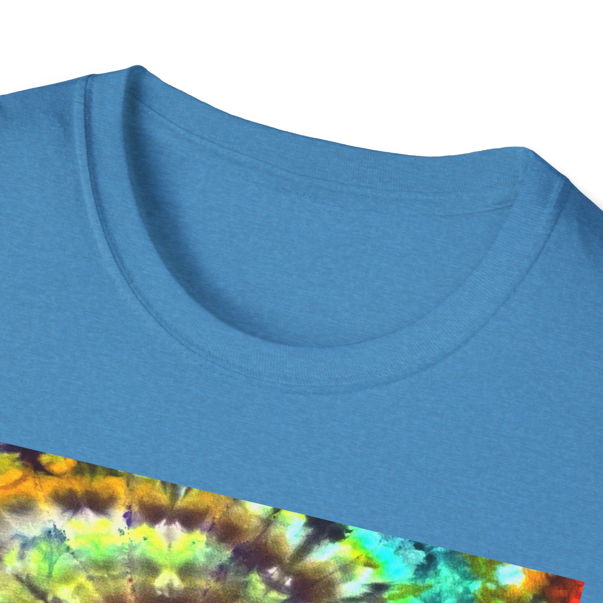 GIDEON: Vibrant swirl Tie-Dye T-Shirt for Festivals, Casual Wear, Spiritual Retreats, Gifts for Friends, Summer Style Essentials