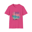 Momentum 2:  Colorful Abstract Unisex T-Shirt | Softstyle Tee for Casual Outings, Gifts, Festivals, Summer Vibes, Daily Wear